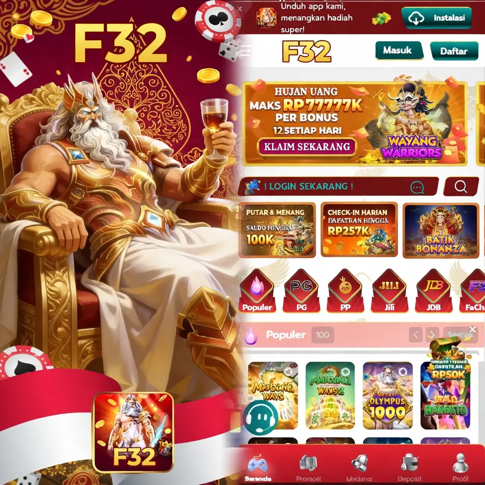 f32 Masuk - f32 Resmi